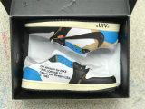 Authentic OFF-WHITE x Air Jordan 1 Low GS