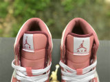 Authentic Air Jordan 1 Mid GS Desert Berry/Coral Chalk/White