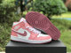 Authentic Air Jordan 1 Mid GS Desert Berry/Coral Chalk/White