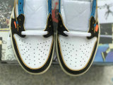 Authentic OFF-WHITE x Air Jordan 1 Low GS