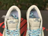 Authentic Travis Scott x Air Jordan 1 Low GS Tiffany Blue/White