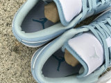 Authentic Air Jordan 1 Low OG GS ICE Blue/White