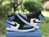 Authentic Air Jordan 1 High OG “UNC Toe”