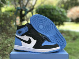 Authentic Air Jordan 1 High OG “UNC Toe”
