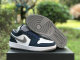 Authentic Air Jordan 1 Low True Blue/White/Grey