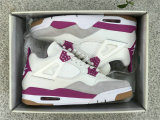 Authentic Nike SB x Air Jordan 4 GS White/Fuchsia