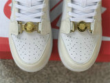 Authentic Nike Dunk Low Rice White/White