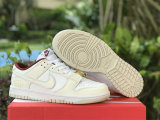 Authentic Nike Dunk Low Rice White/White