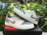 Authentic Air Jordan 1 Low OG GS “Atmosphere Grey”