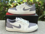 Authentic Air Jordan 1 Low OG GS “Atmosphere Grey”