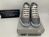 Authentic Air Jordan 11 Cool Grey 2021