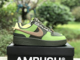 Authentic AMBUSH x Nike Air Force 1 Low Army Green/Black