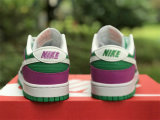 Authentic Nike Dunk Low Purple/Green/White