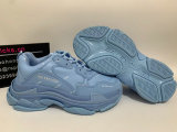 Balenciaga Triple-S Blanc Blue