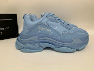 Balenciaga Triple-S Blanc Blue