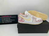 Authentic Air Jordan 1 Low GS “Paint Drip”
