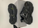 Balenciaga Triple-S NUBUC BLACK