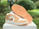 Authentic Air Jordan 1 Low Sunset Haze/Bright Citrus