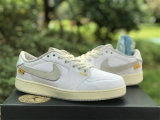 Authentic Union x AJKO 1 Low White/Sail/Neutral Grey