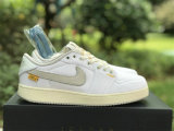 Authentic Union x AJKO 1 Low White/Sail/Neutral Grey