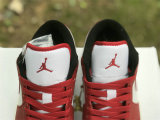 Authentic Air Jordan 1 Low White/Gym Red/Black-Sail