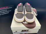 Authentic Travis Scott x Air Jordan 1 Low OG “Reverse Mocha” GS