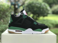 Authentic Nike SB x Air Jordan 4 White/Black/Green