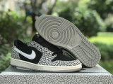 Authentic Air Jordan 1 Low GS “Black Cement”