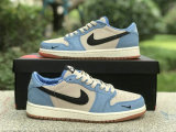 Authentic Air Jordan 1 Low OG “UNC” PE