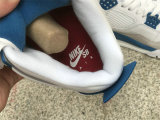 Authentic Nike SB x Air Jordan 4 White/Light Blue