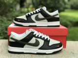 Authentic Nike Dunk Low Grey/Black/Orange