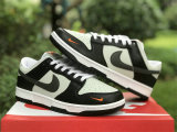 Authentic Nike Dunk Low Grey/Black/Orange