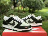 Authentic Nike Dunk Low Grey/Black/Orange