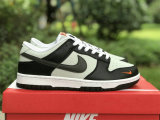 Authentic Nike Dunk Low Grey/Black/Orange