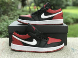 Authentic Air Jordan 1 Low “Alternate Bred Toe”