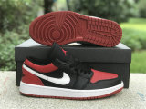 Authentic Air Jordan 1 Low “Alternate Bred Toe”
