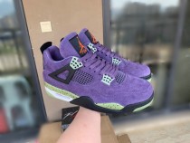 Authentic Air Jordan 4 GS “Canyon Purple”