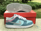 Authentic Nike Dunk Low Blue/Pink/Grey/Black