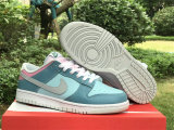 Authentic Nike Dunk Low Blue/Pink/Grey/Black