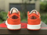 Authentic Off White x Air Jordan 1 Low Orange