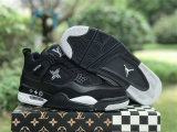 Authentic LV x Air Jordan 4 Retro GS
