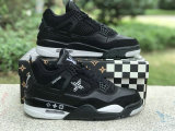 Authentic LV x Air Jordan 4 Retro GS