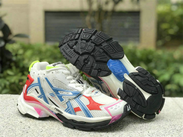 Balenciaga Runner White/Blue/Red/Pink