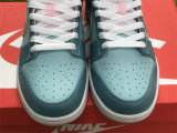 Authentic Nike Dunk Low Blue/Pink/Grey/Black