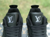 Authentic LV x Air Jordan 4 Retro GS