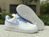 Authentic Nike Air Force 1 Low “BLUE GINGHAM”