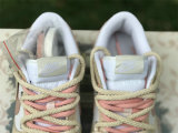 Authentic Nike Dunk Low White/MTLC RED BRONZE