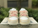 Authentic Nike Dunk Low White/MTLC RED BRONZE