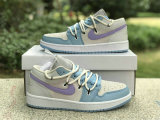 Authentic Air Jordan 1 Low University Blue/White