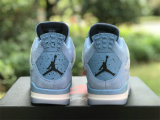 Authentic Air Jordan 4 UNC